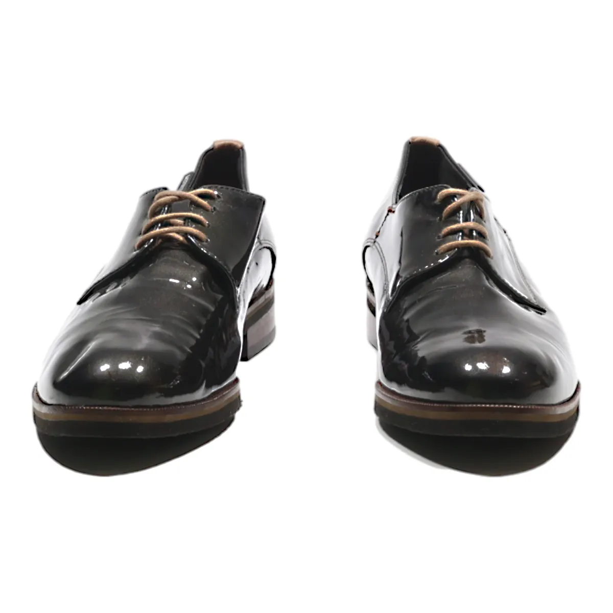 MEPHISTO Oxford Shoes Black Leather Mens UK 7