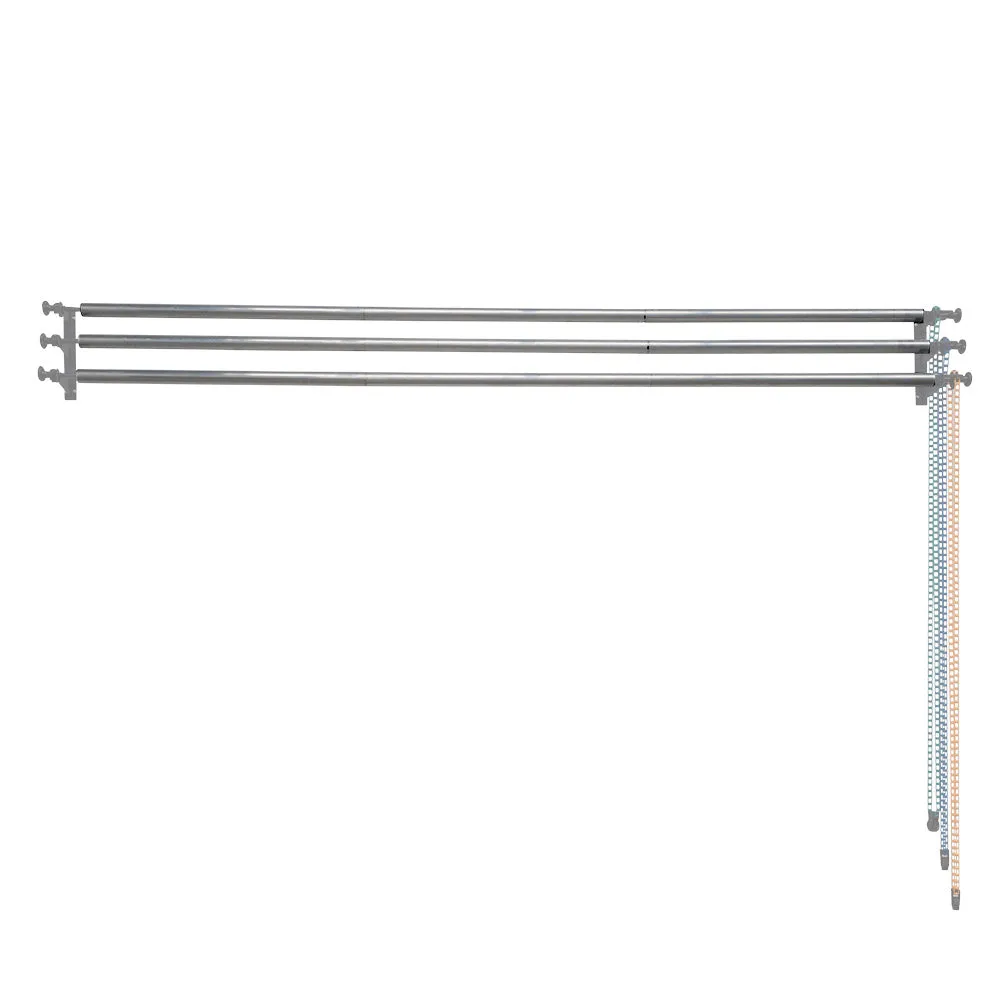 Metal Inner Tube Crossbars for Motorised & Manual Backdrop Support Systems (Triple Set) (DEMO STOCK)