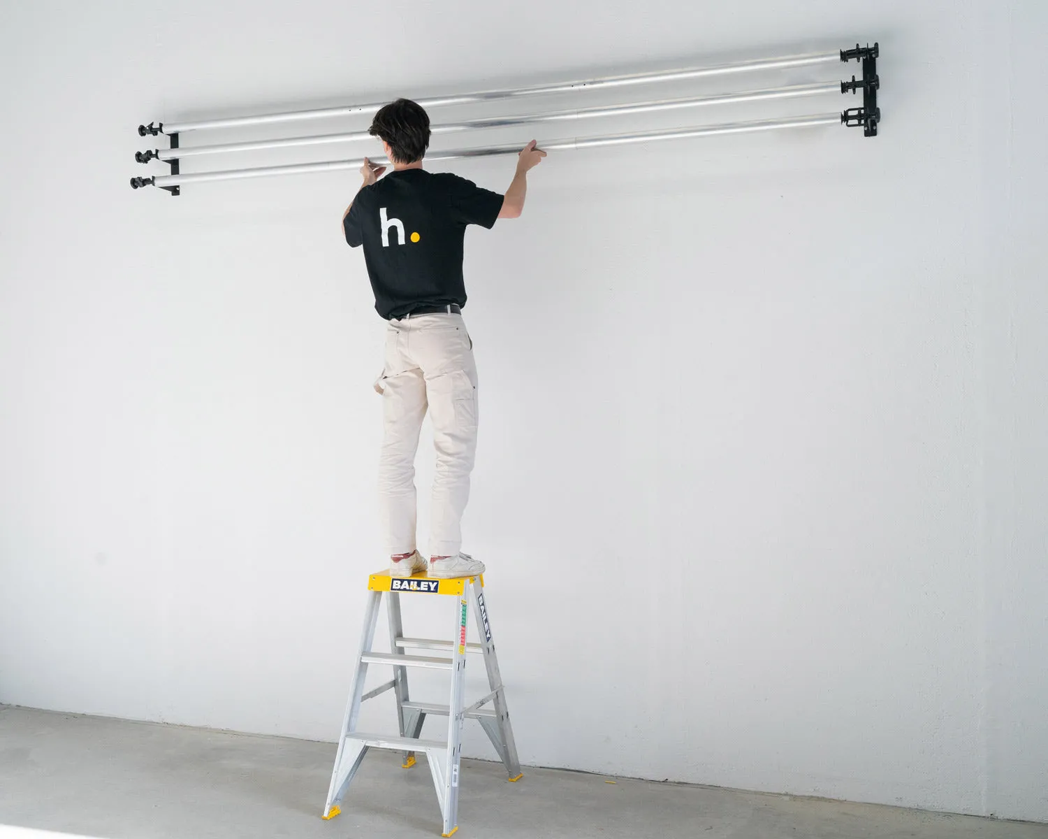 Metal Inner Tube Crossbars for Motorised & Manual Backdrop Support Systems (Triple Set) (DEMO STOCK)