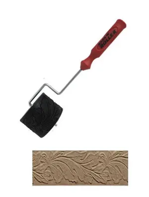 Mini Border Roller - 3" Leaf Imprint
