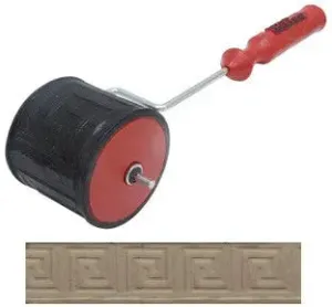 Mini Border Roller - 3" Small Greek Imprint