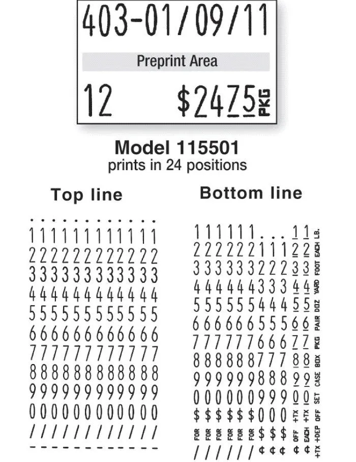 Monarch 1155-01 Label Gun