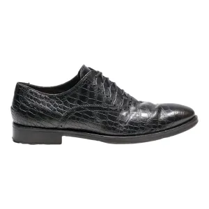 NAVYBOOT Brogue Oxford Shoes Black Leather Mens UK 9.5