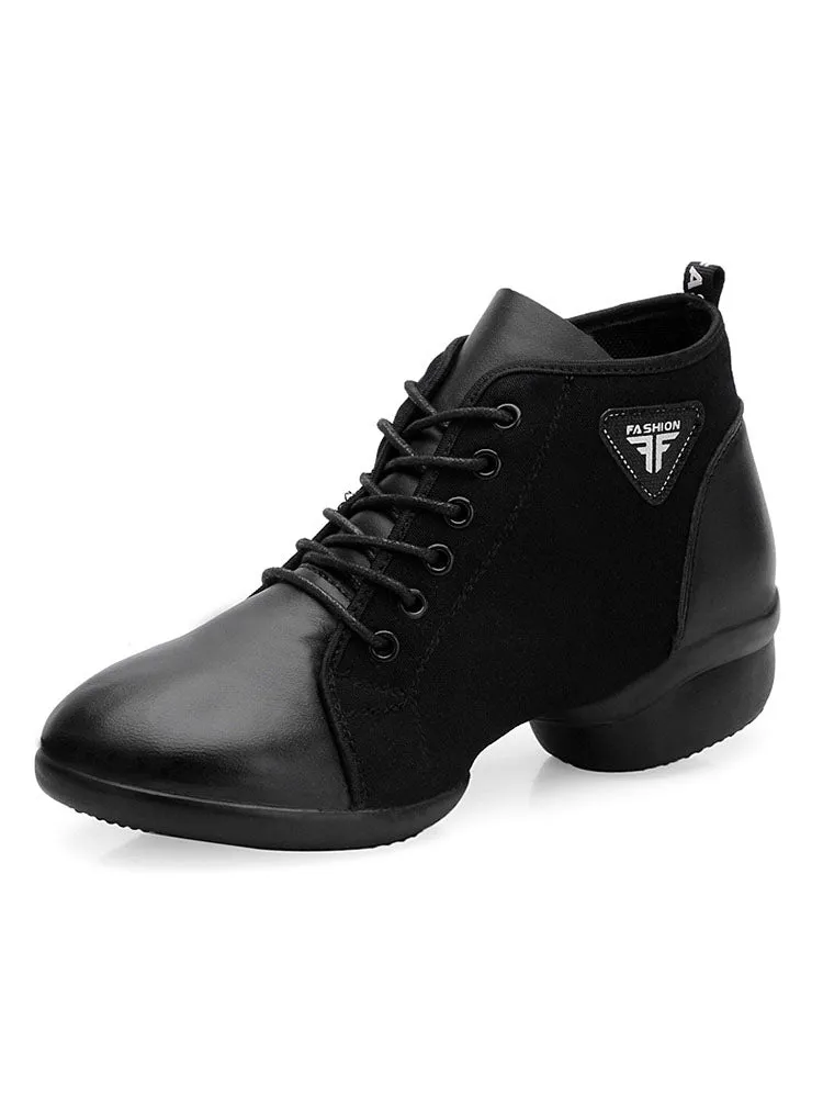 Oxford High-top Leather Dance Shoes