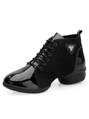 Oxford High-top Leather Dance Shoes
