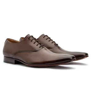 Oxfords Classic Shoes Leather Dress Lace Up Italian Style