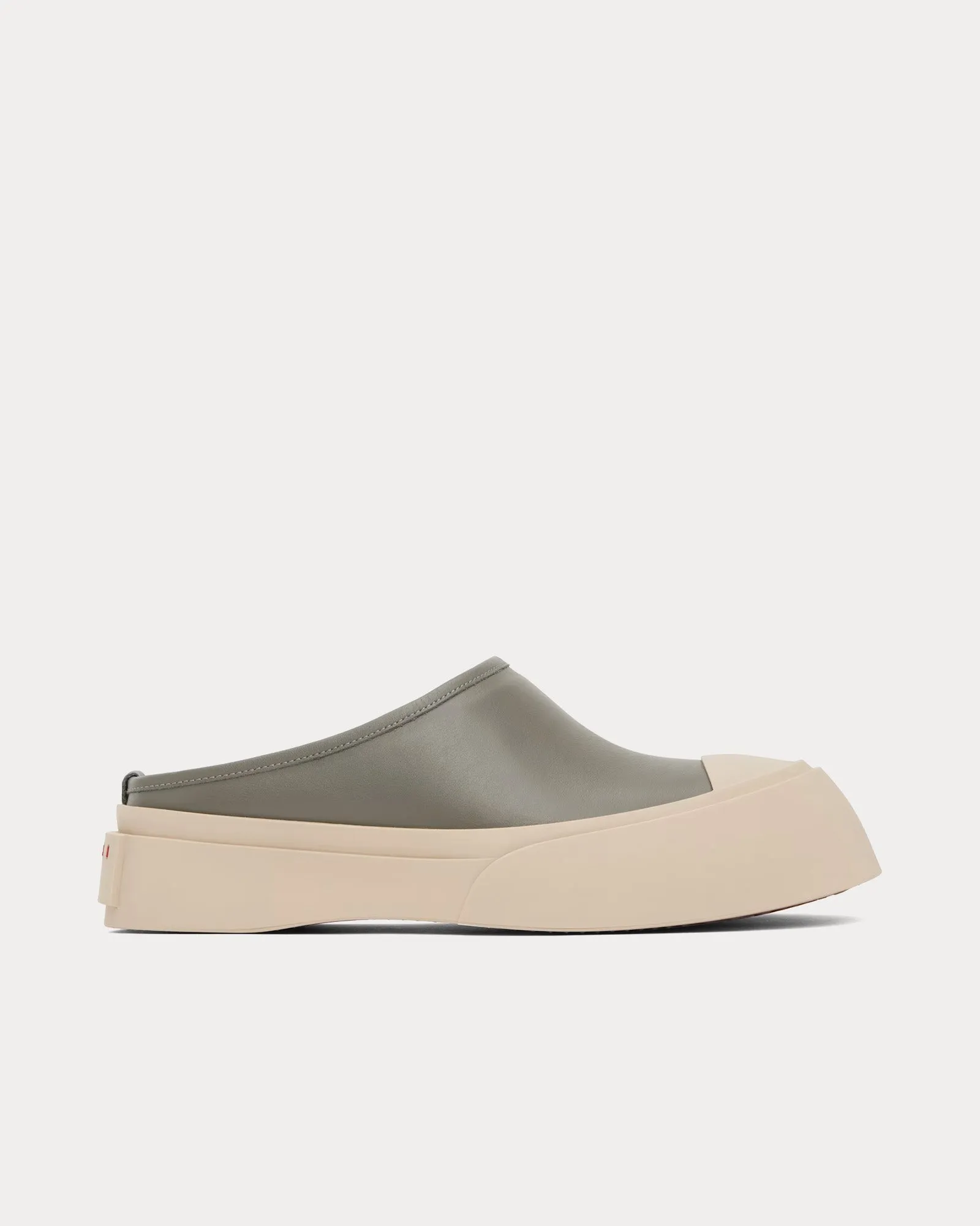 Pablo Neutral Grey Sabots