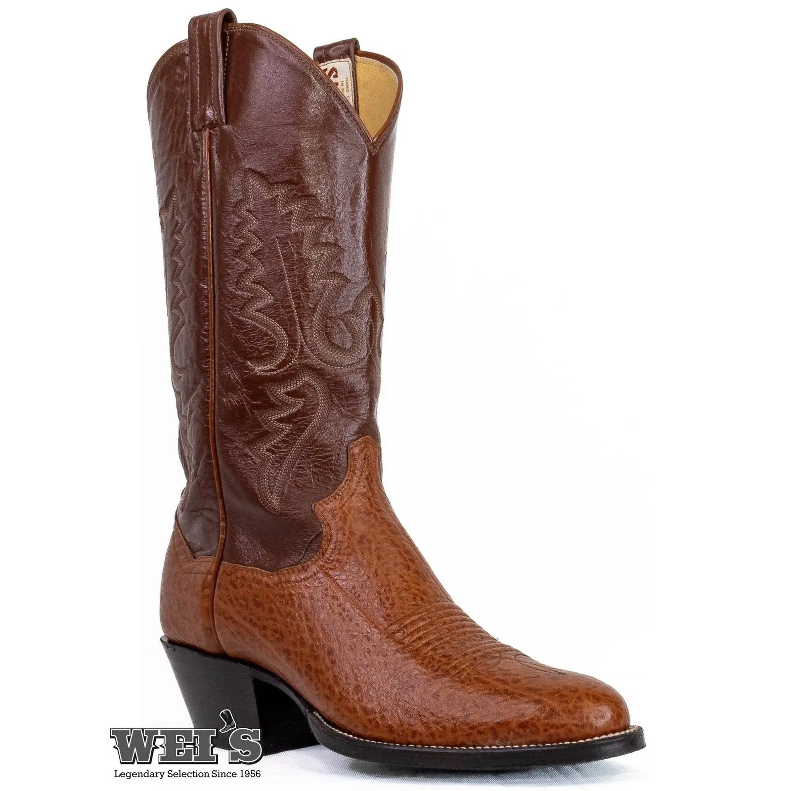 Panhandle Slim/Sanders Men's Cowboy Boots 13" Bull Cowboy Heel R Toe