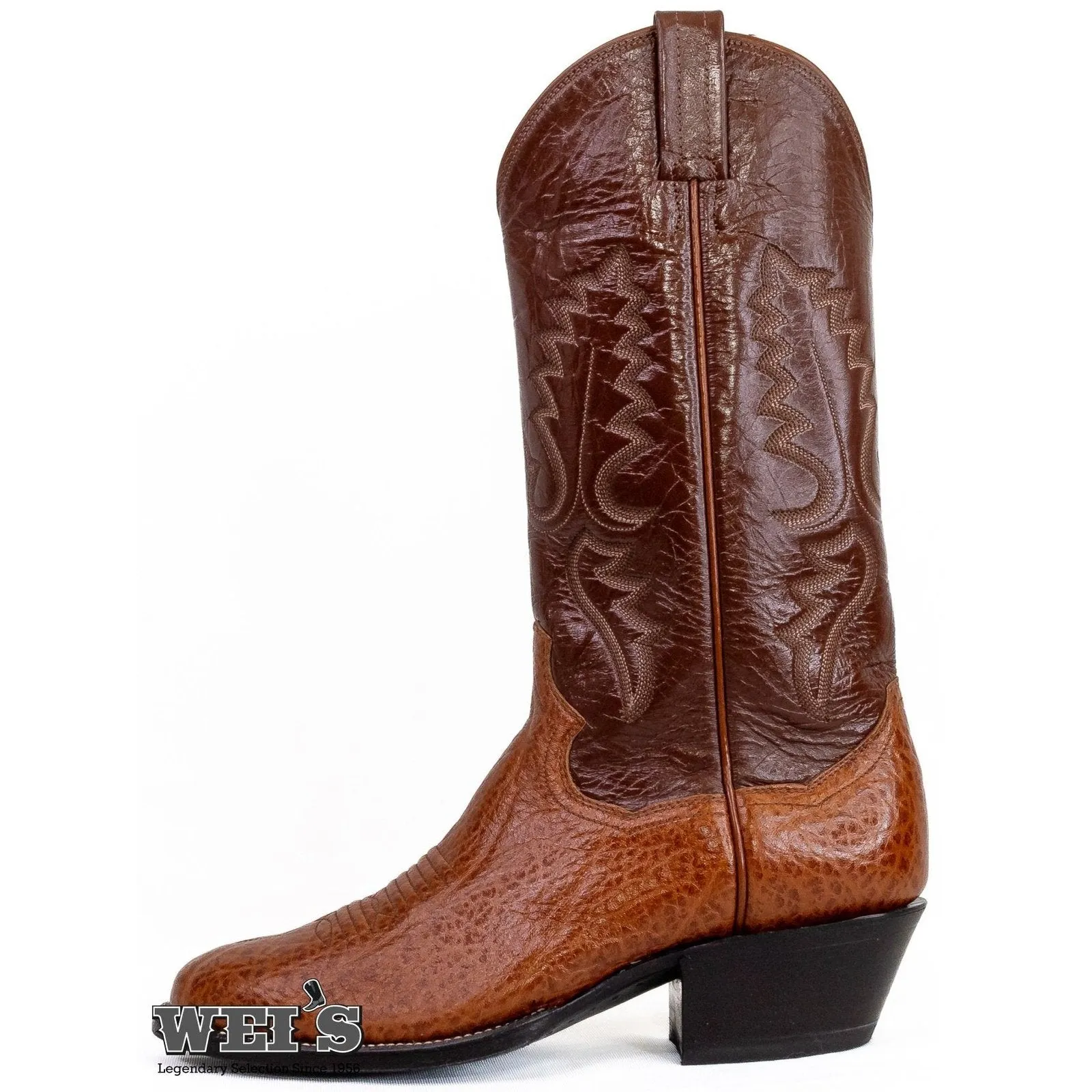 Panhandle Slim/Sanders Men's Cowboy Boots 13" Bull Cowboy Heel R Toe