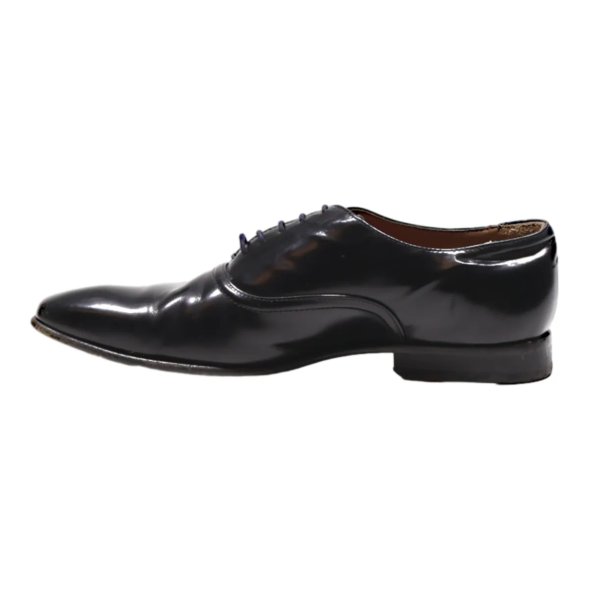 PAUL SMITH Oxford Shoes Black Leather Mens UK 7