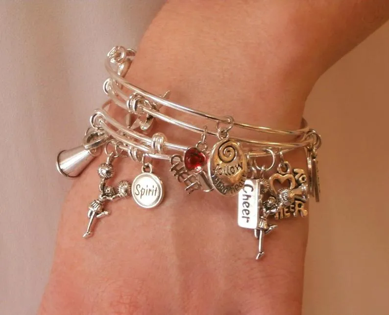 Personalized Dance Charm Bracelet and Birthday Gift