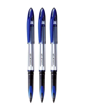 PILOT V5 AIR STRIPED BLUE INK ROLLER BALL PEN UB-188L BROAD