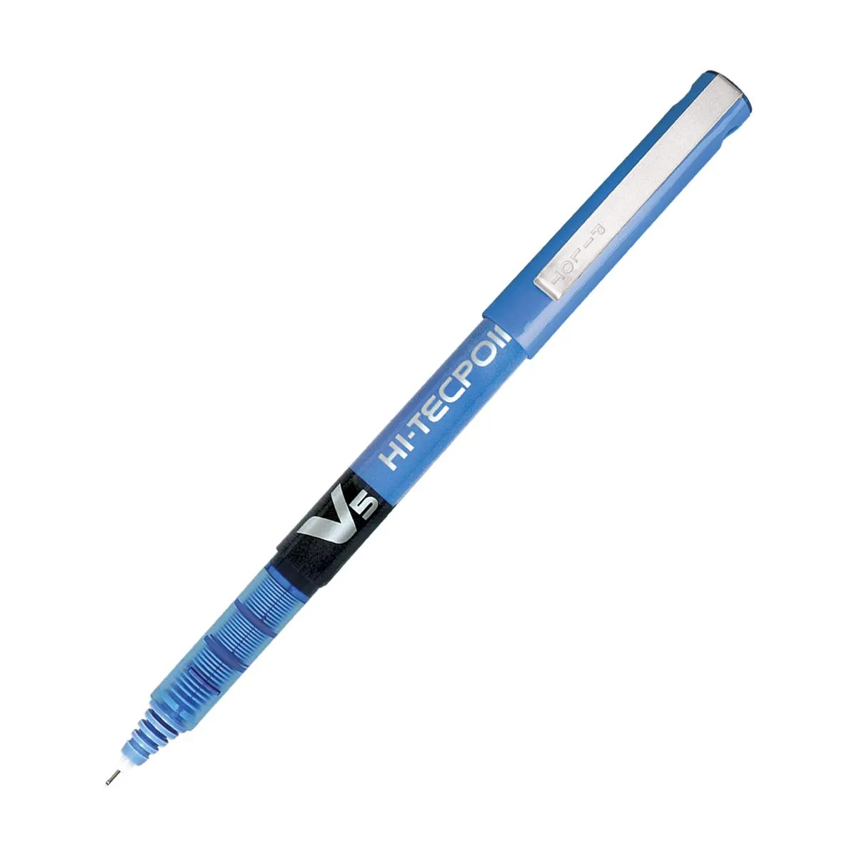 PILOT V5 HI-TECHPOINT 0.5 LIQUID INK ROLLER BLUE BALL PEN | Set Of 3 |