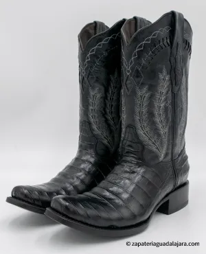 Q798205 Dubai Caiman Belly Print Black