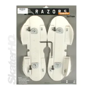 Razors Genesys SoulPlate Wht Sz 11-12