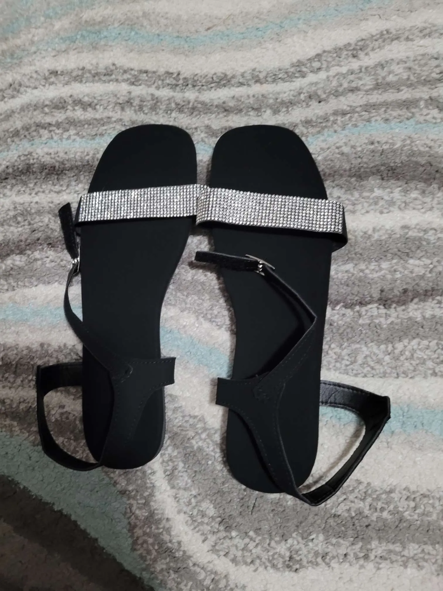 Rhinestone Sandals
