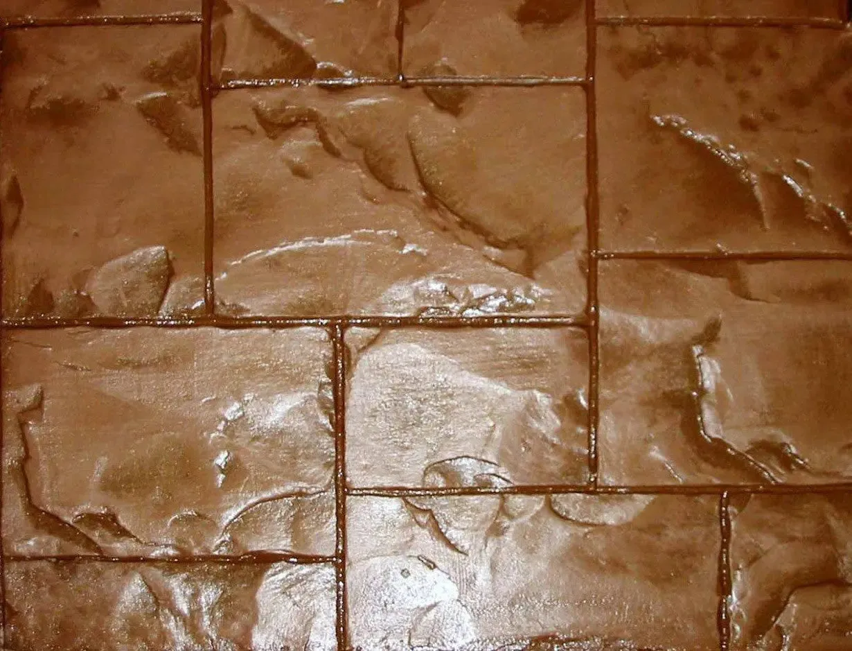 Rock N Roller Concrete Stamp Big Roller - 36" Ashlar Slate