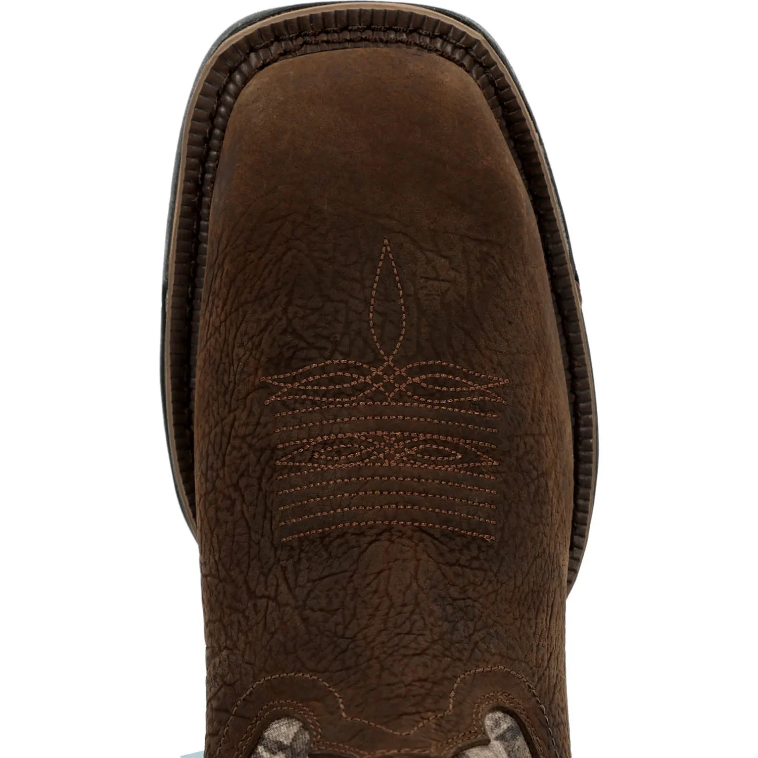 Rocky Mens Bottomland Leather Long Range 11in WP Cowboy Boots