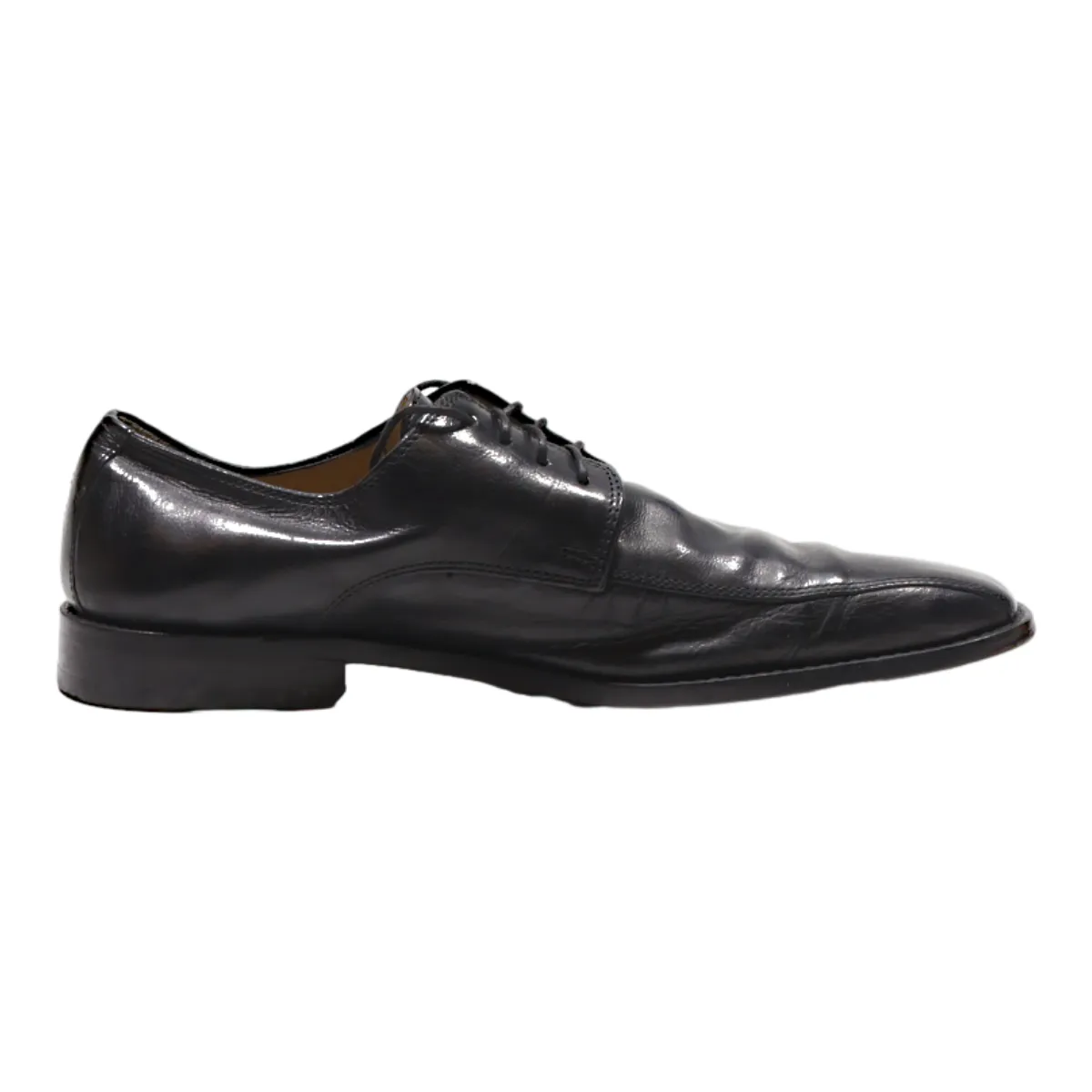 ROVER & LAKES Oxford Shoes Black Leather Mens UK 7.5
