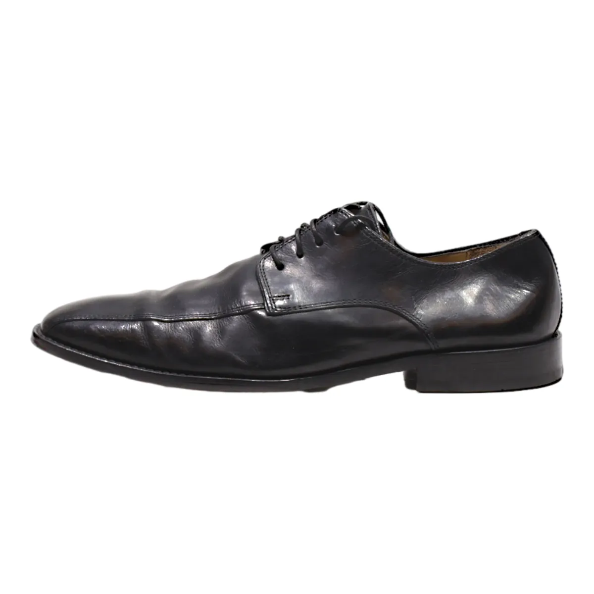 ROVER & LAKES Oxford Shoes Black Leather Mens UK 7.5