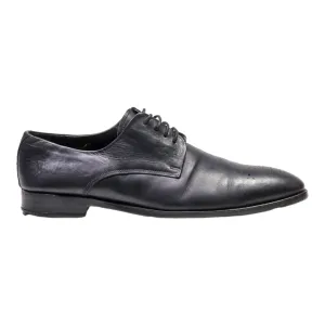RUSSELL & BROMLEY Oxford Shoes Black Leather Mens UK 8