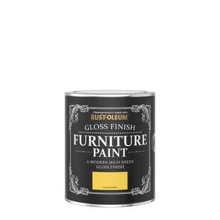 Rust-Oleum Gloss Furniture Paint 750ml - Lemon Sorbet