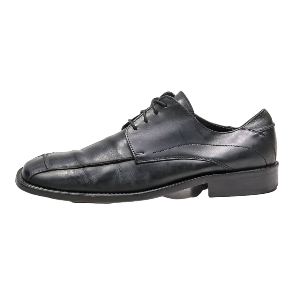 SALAMANDER Oxford Shoes Black Leather Mens UK 12.5