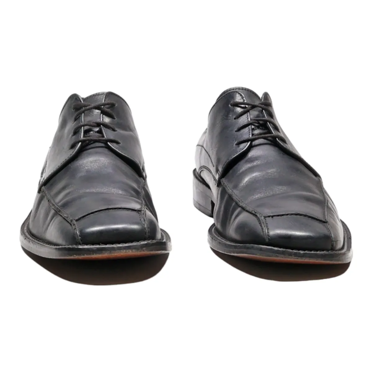 SALAMANDER Oxford Shoes Black Leather Mens UK 12.5