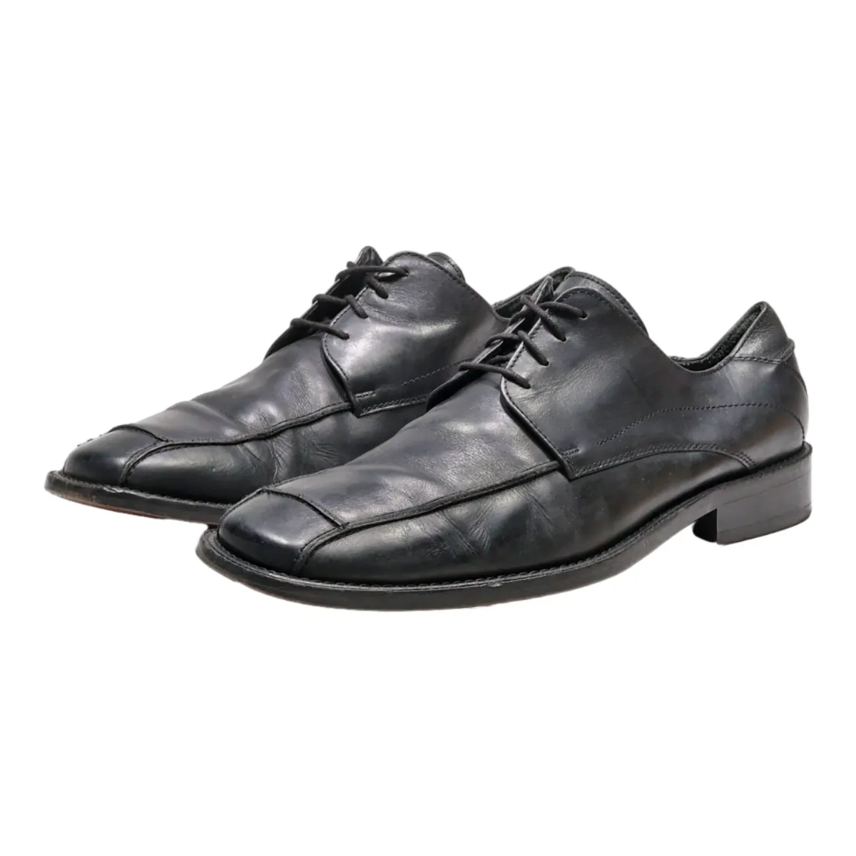 SALAMANDER Oxford Shoes Black Leather Mens UK 12.5