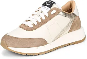 Sam Edelman Teddi White/Multi Lace Up Chunky Platform Low Top Fashion Sneakers