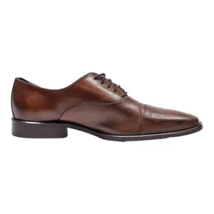 SAN MARINA Oxford Shoes Brown Leather Mens UK 8