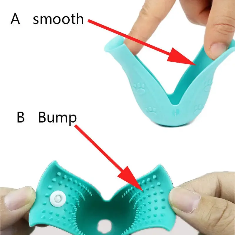 Silicone Anti-Scratch Cat Shoes for Bathing