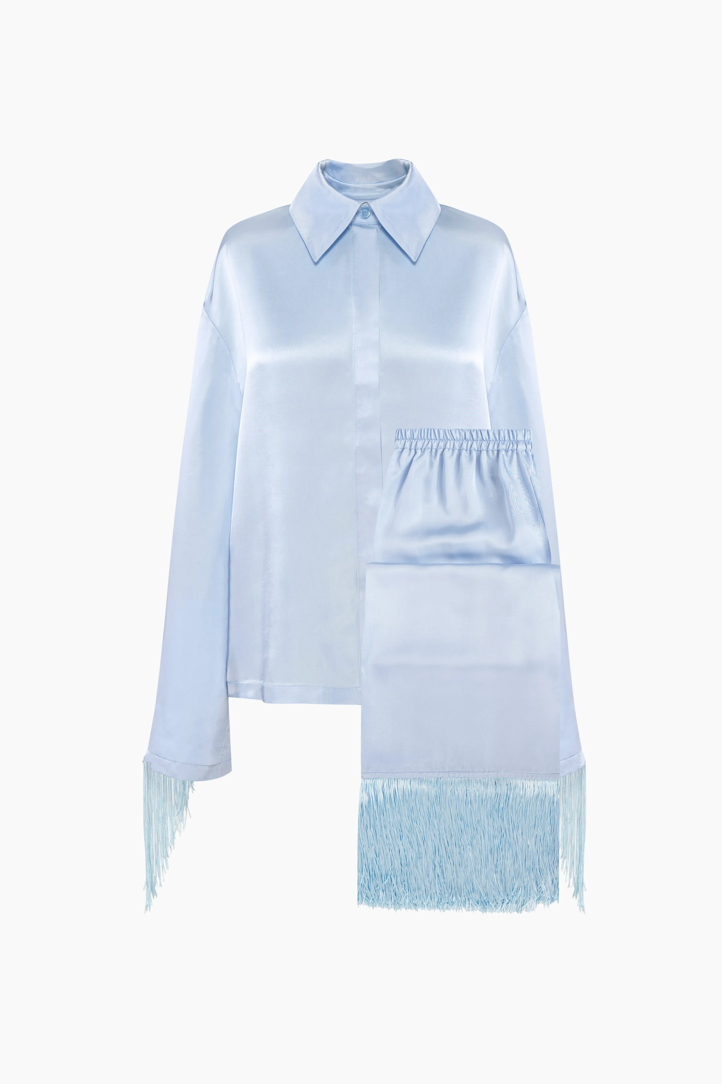 Sleeper Cosmic Cowboy Fringed Set in Black or Blue