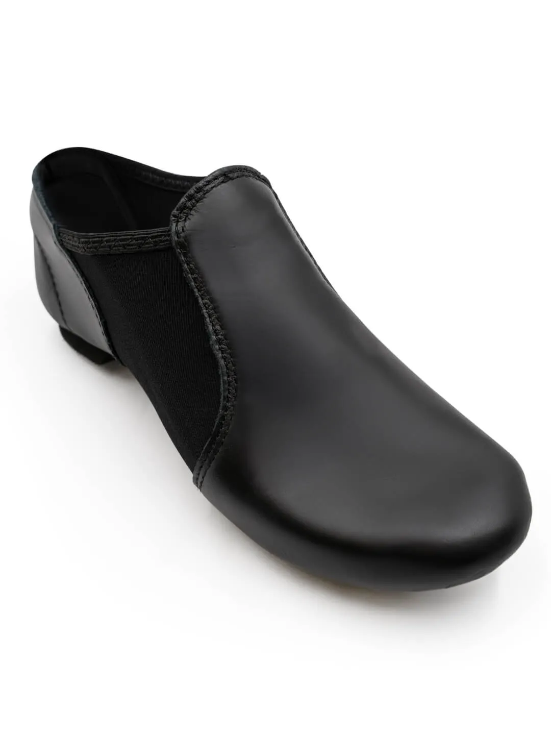 Slip-on Jazz Shoe (Adult) - Black & Caramel