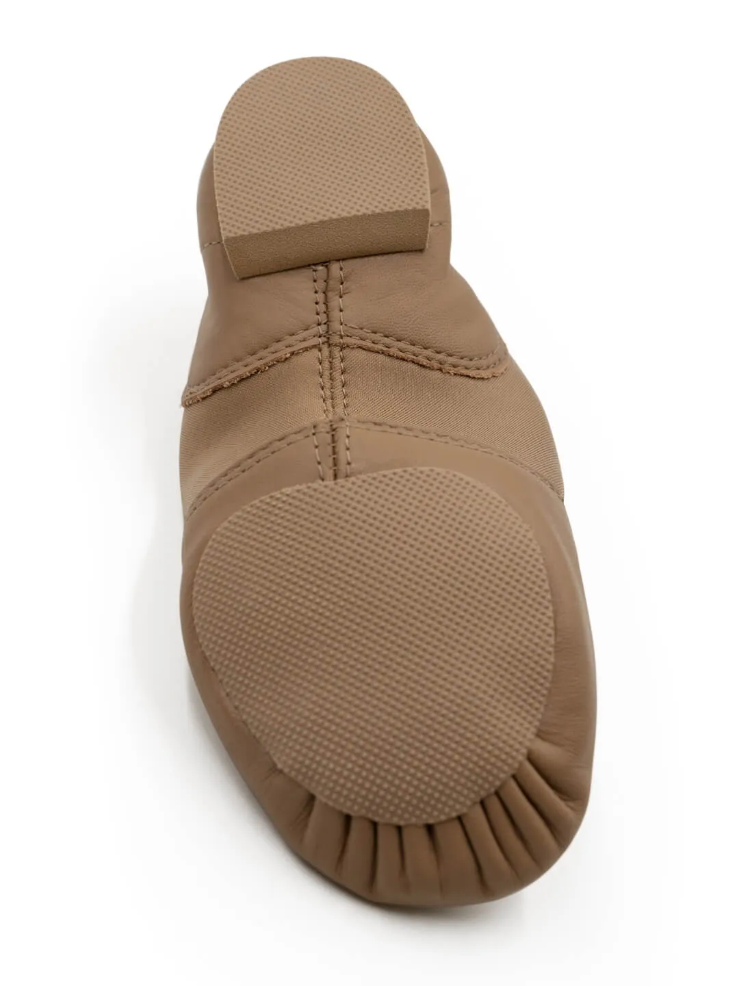 Slip-on Jazz Shoe (Adult) - Black & Caramel