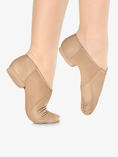 Slip-on Jazz Shoe (Adult) - Black & Caramel