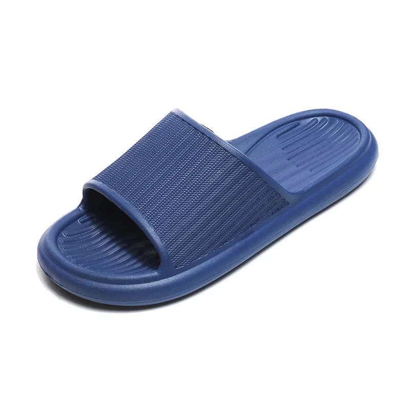 Sohiwoo Original Women Men Casual  Slippers Fashion Home Slipper Men EVA Bathroom Slides Man Sandals Summer Indoor Non-slip Soft Flip Flops