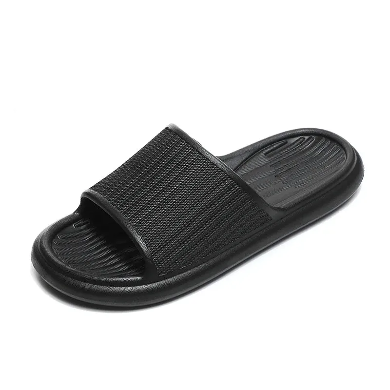 Sohiwoo Original Women Men Casual  Slippers Fashion Home Slipper Men EVA Bathroom Slides Man Sandals Summer Indoor Non-slip Soft Flip Flops