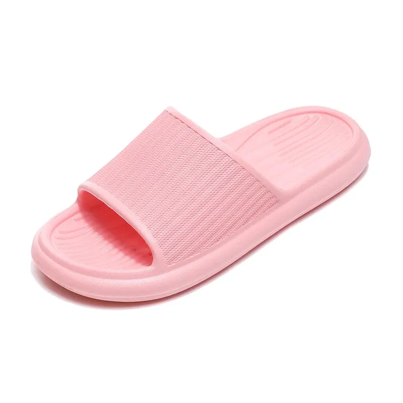 Sohiwoo Original Women Men Casual  Slippers Fashion Home Slipper Men EVA Bathroom Slides Man Sandals Summer Indoor Non-slip Soft Flip Flops
