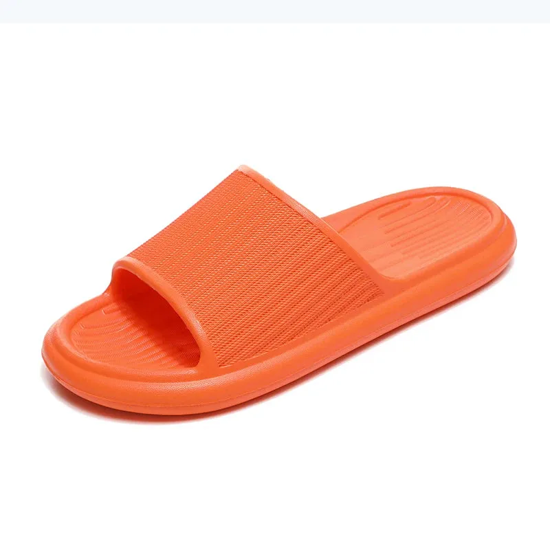 Sohiwoo Original Women Men Casual  Slippers Fashion Home Slipper Men EVA Bathroom Slides Man Sandals Summer Indoor Non-slip Soft Flip Flops