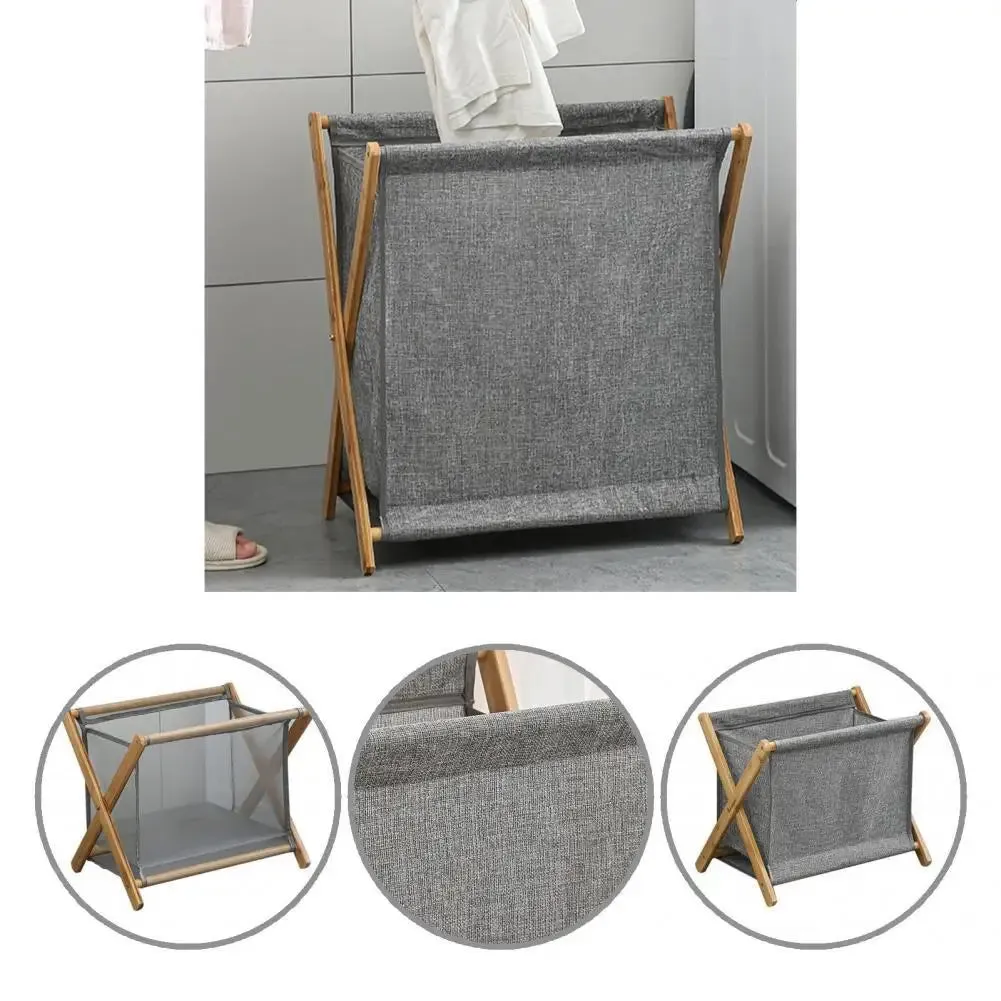 Strong Load-bearing  Stylish Washing Storage Laundry Hamper Soft Book Basket Practical For Home Accessories Breathable Aerated