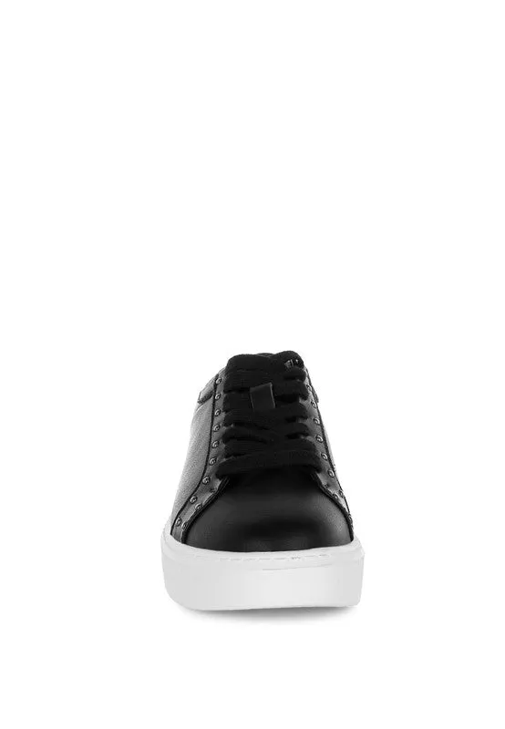 Studs Embellished Chunky Sneakers