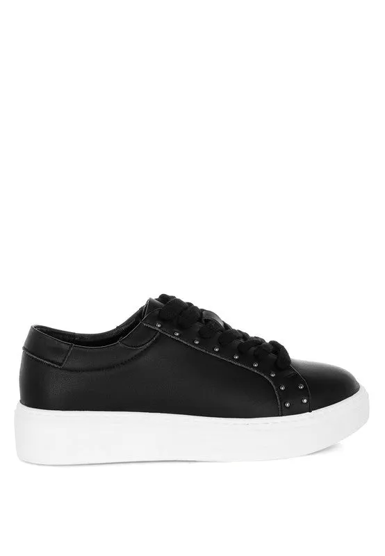 Studs Embellished Chunky Sneakers