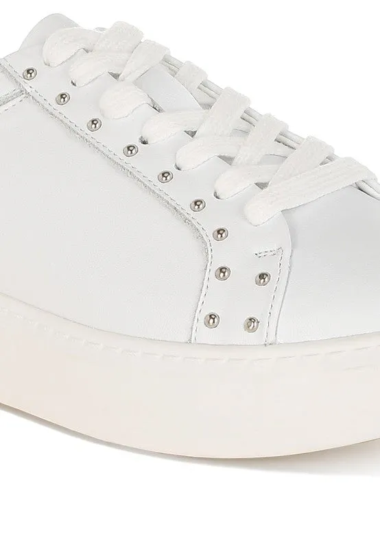 Studs Embellished Chunky Sneakers