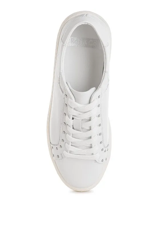 Studs Embellished Chunky Sneakers