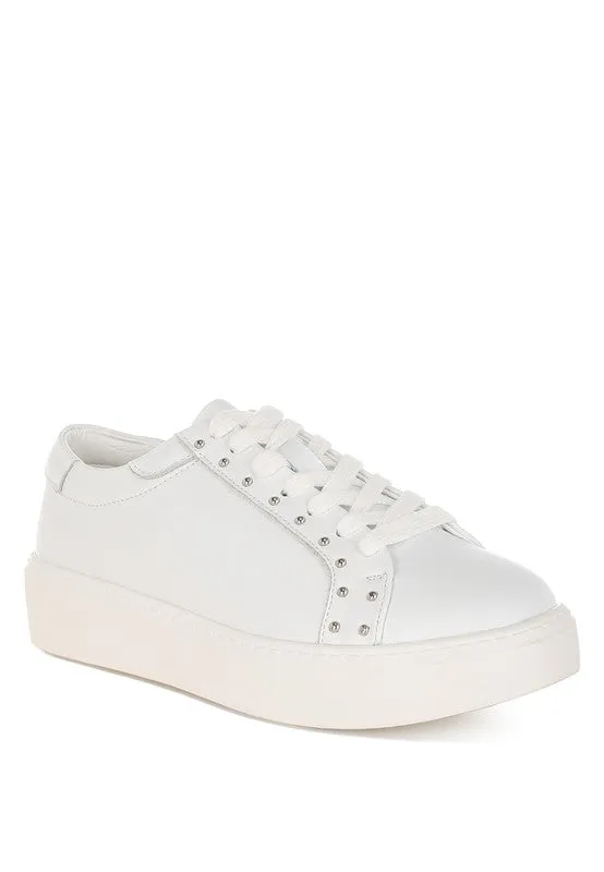 Studs Embellished Chunky Sneakers