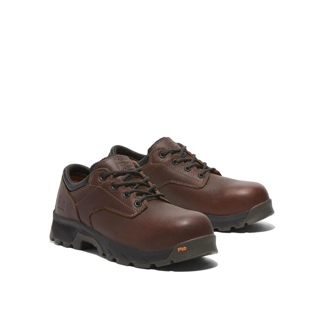 Titan Ev Composite-Toe Oxford Work Shoe Brown