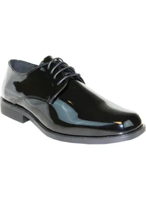 TUX-1 Oxford Formal Tuxedo Shoe - Black Patent Leather