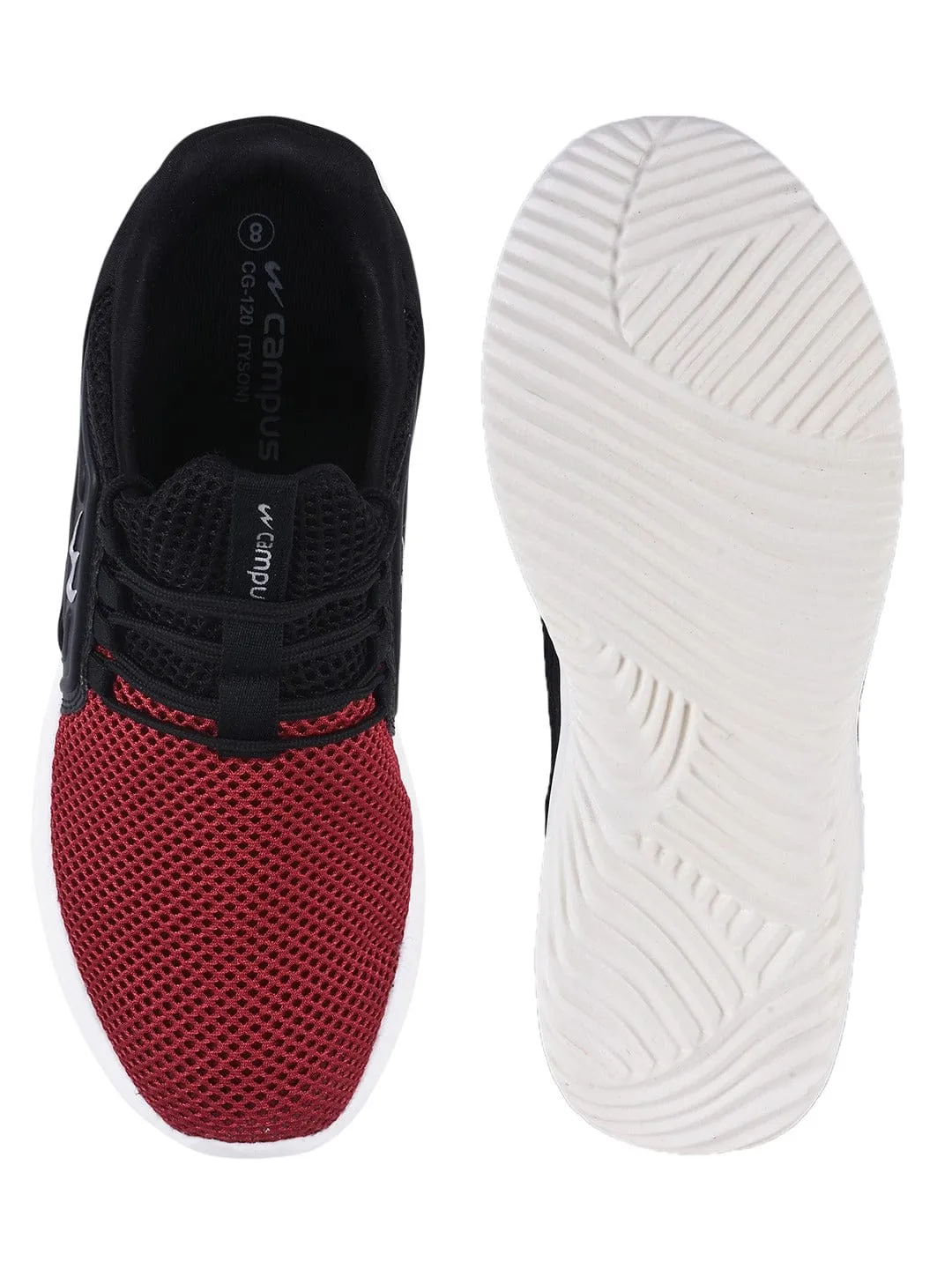 TYSON Pro Burgundy Men's Walking Shoes