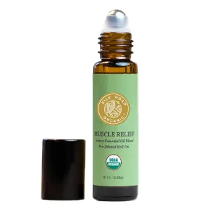 USDA Organic MUSCLE RELIEF Essential Oil Roll-on